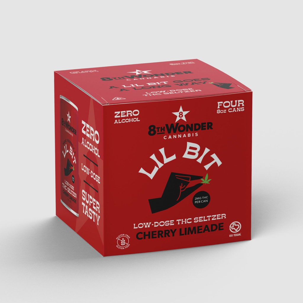 Lil Bit Cherry Limeade - 2mg THC (4-Pack)