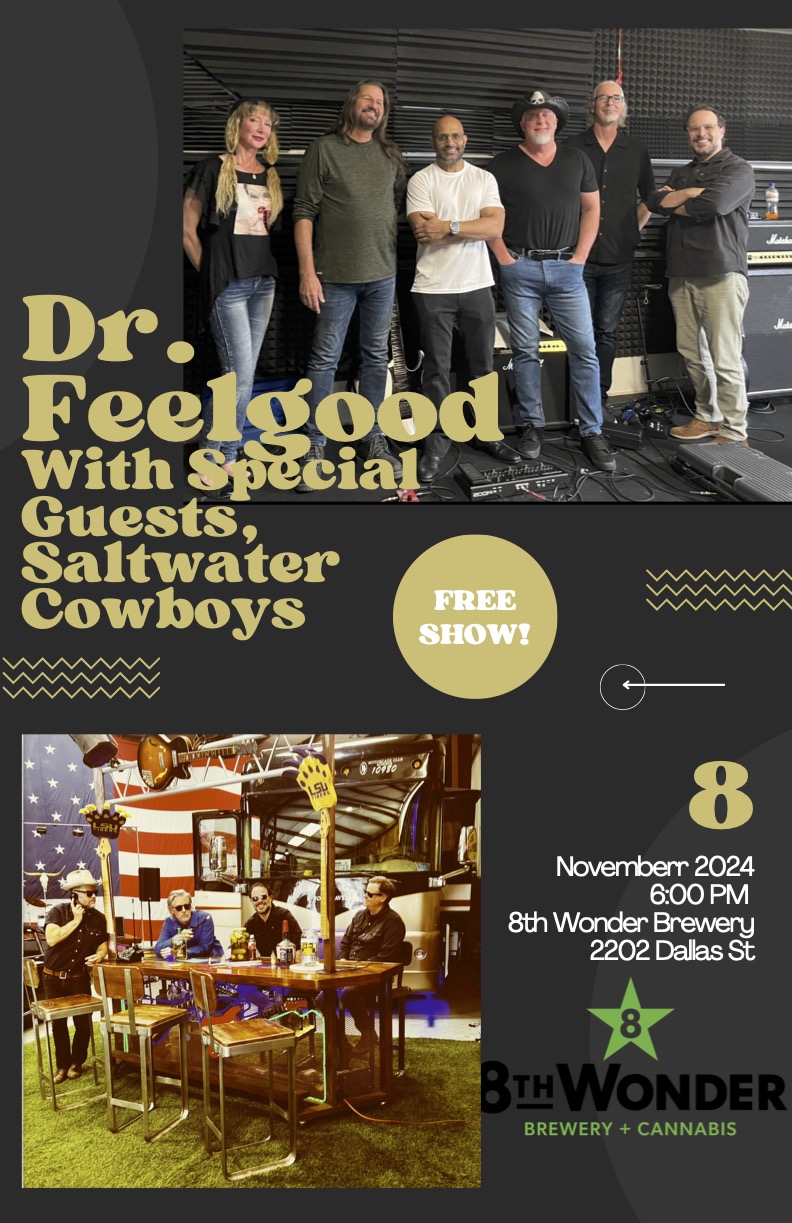 Dr. Feelgood w/ special guests: Saltwater Boys